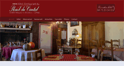 Desktop Screenshot of hotelplombcantal.com